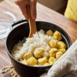 お鍋で簡単おいしく、栗ごはん(栗ご飯)のレシピ