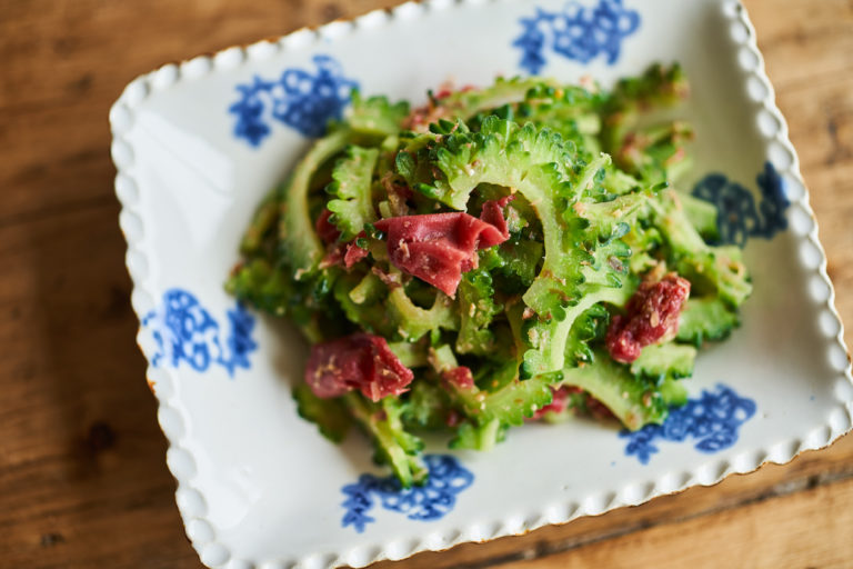 ゴーヤの梅みそ和え