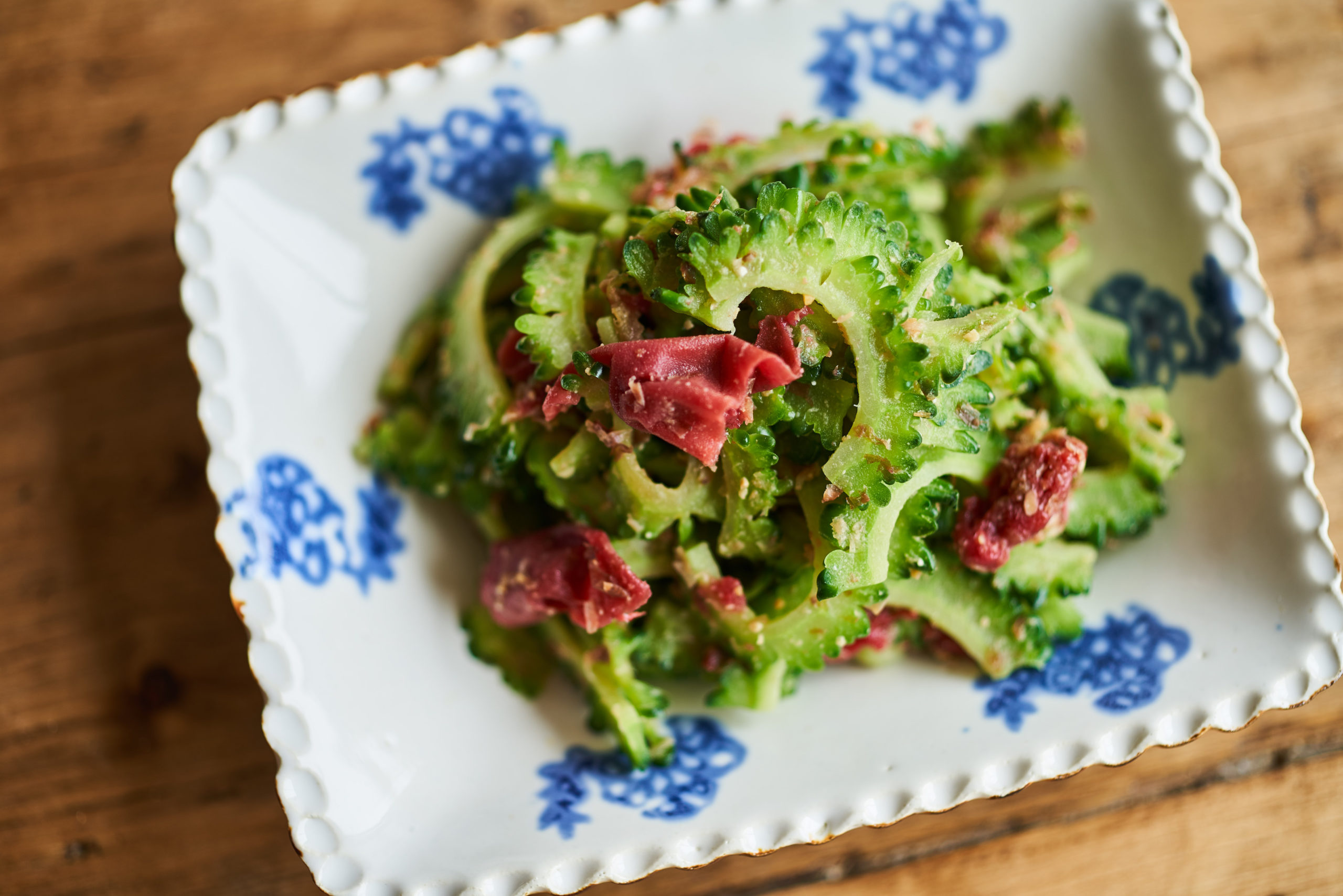 ゴーヤの梅みそ和え