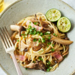 たっぷりきのこの和風パスタのレシピ