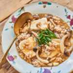 きのこのあんかけ豆腐のレシピ