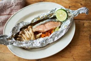 鮭の甘酒みそホイル焼きのレシピ
