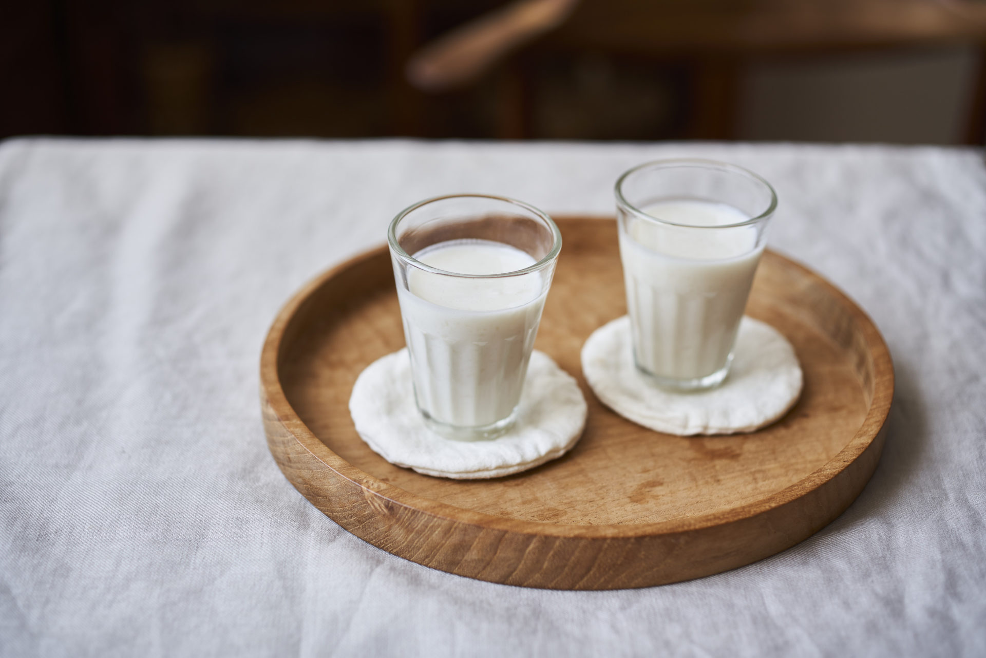 甘酒にごり酢ラッシーの作り方