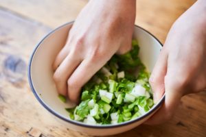 かぶと鮭の梅おにぎり