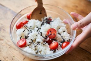 じゃこトマトおにぎり