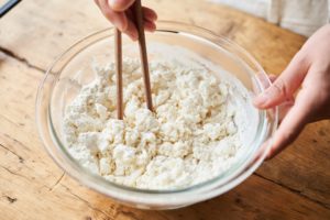 もちもち、餃子の皮のレシピ・作り方