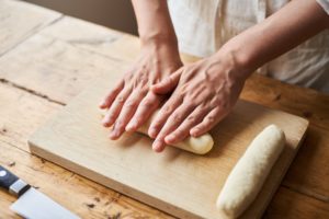 もちもち、餃子の皮のレシピ・作り方