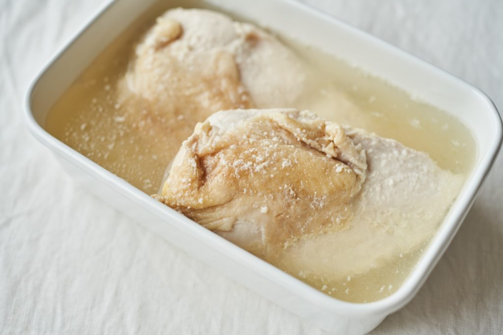 塩麹サラダチキンのレシピ・作り方