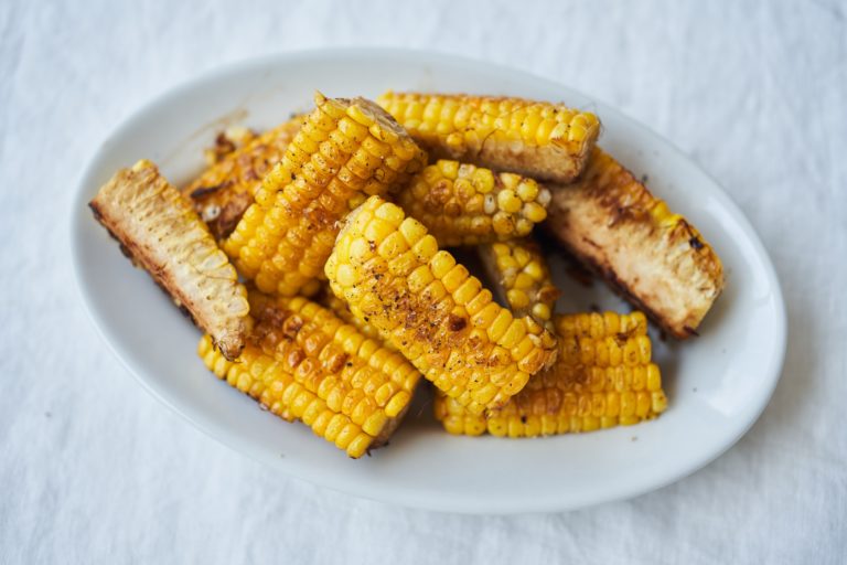 とうもろこしのバターしょうゆ焼き