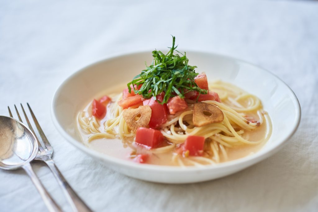 トマトのだしパスタのレシピ・作り方