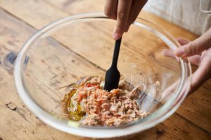 なすと発酵パプリカのパスタのレシピ