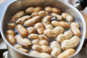 生落花生の茹で方