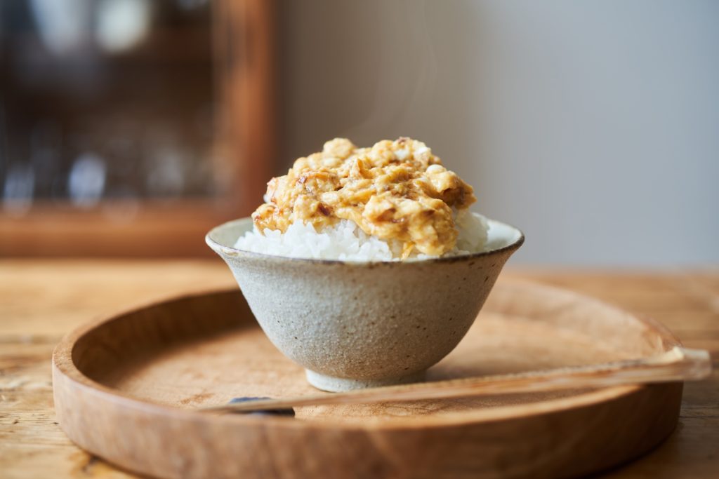 甘酒スクランブルエッグのレシピ・作り方