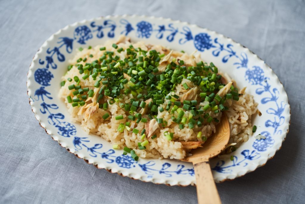 ねぎだく塩サバごはんのレシピ・作り方