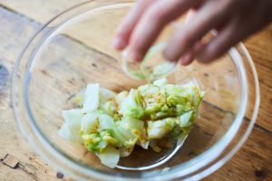 白菜のしょうゆチーズ焼きのレシピ・作り方