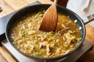 冬のねぎカレーのレシピ・作り方