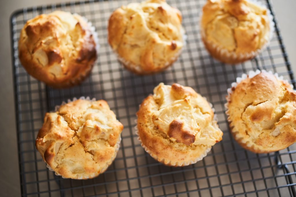 甘酒りんごマフィンのレシピ・作り方