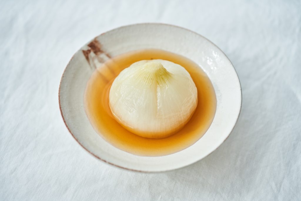 新玉ねぎの出汁漬けのレシピ・作り方