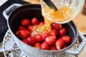 いちごのビネガーコンポートのレシピ・作り方