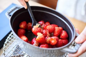 いちごのビネガーコンポートのレシピ・作り方