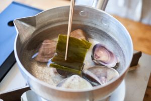 はまぐりのお吸い物のレシピ・作り方