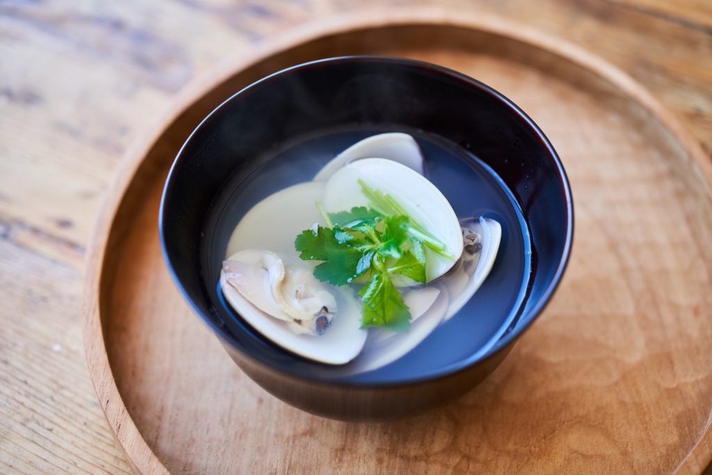 はまぐりのお吸い物のレシピ・作り方